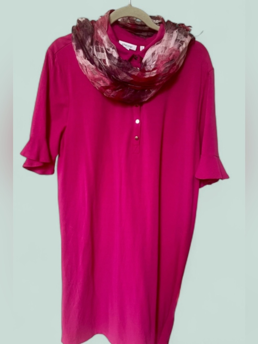 Chico's Fuchsia Shift Dress